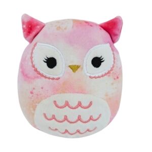 Squishmallows Olalla the Owl Plush Toy 5” Pink Mini Squishmallow